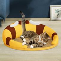 Pet Cooling Mat Bed Breathable Cartoon Pad Non Slip Portable Cat Dog Cushion Sleeping Bee