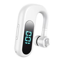 „Bluetooth“ ausinės, ypač ilgas budėjimo režimas, nauja belaidė, viena ausis pakabinama ausinė, didelė baterija Single earphone balta