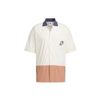 Adidas Originals X Yu Nagaba SS23 Logo Print Spliced Button-Up Shirt Men Tops White IS0634 S