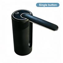 Vandens dozatorius Vandens siurblys Elektrinis butelio siurblys Mini nešiojamas vandens siurblys USB Sulankstomas Namų automatinis vandens dozatorius 1 juoda