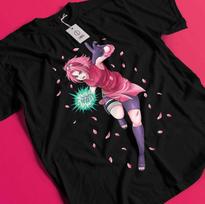 Marškinėliai Naruto Sakura Marškinėliai Tsunade Marškinėliai Madara Kakashi Hinata Kurama Sasuke BB737 S