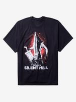 Silent Hill 2 Printed Shortsleeved Tshirt Modern Style Top Fashionable Sporty Streetwear Casual Cotton Tshirt Unisex 2XL