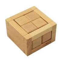 Wooden Magic Box 3D Unlock Interlock Brain Teaser Puzzles for Adults Kids IQ Test Difficult Assembly and Disentanglement Game