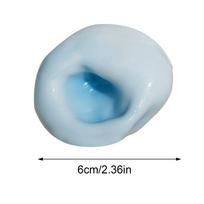 Realistic Mochi-like Texture Stress Ball Soft Fidget Sensory Toy For AutismSlow Rebound Squeeze Toy For Adults Kids Christmas 1pcs