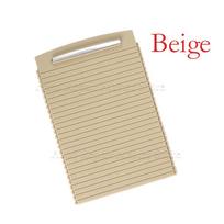 Car Rear Seat Central Storage Box Roller Blind Cover Water Cup Holder Curtain For BMW 3 Series E92 E93 2006-2013 51166963913 smėlis