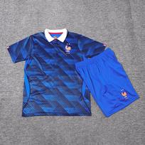 2627 France jersey France set World Cup national team football jersey cross-border delivery imprint Mbappe children's size 16