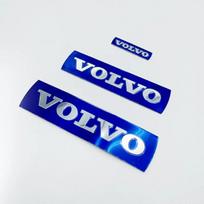 Automobilio priekinės grotelės bagažinės logotipo lipdukas Apdailos aksesuarai Volvo Rdesign Polestar AWD V50 S60 XC60 S40 XC40 XC90 V60 S80 S90 4.7cm-After 2010