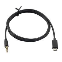 SinLoon micro sound card aux line audio output micro USB male to audio 1m 3.5mm cable, cable, 3.5mm plug, 3.5mm cable,
