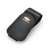 For Chevrolet Spark Captiva Cruze Tracker Epica Nubira Car Sunshade Eyeglass Clip Leather Eyeglass Clip Accessories