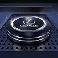 Car Stickers Car Scent Air Freshener Fragrance Perfume Aluminum Alloy UFO Design For Lexus GS LS500h ES260 ES300h RX350h NX260 U juoda