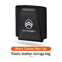 Car Seat Side Pocket Console Mobile Phone Glasses Storage Bag For Citroen C4 C3 C5 C1 C2 C6 C4L DS3 DS4 Berlingo Picasso Jumper