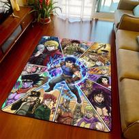 JoJo Anime Carpet Rug Non Slip Floor Mat Soft Area Rug for Bedroom Living Room Home Decor -QJY 60x90cm