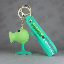 Plants Vs. Zombies Keychain School Bag Small Pendant Couple Pendant Car Creative Ornament Gifts Christmas