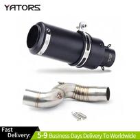 For Kawasaki Ninja ZX6R ZX636 2004-2008 Motorcycle Exhaust Mid Link Pipe Muffler Exhaust Exhaust Systems Exhausts Pipes