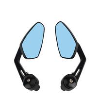 2Pcs Motorcycle Cruiser Chopper ATV Aluminum 7/8'' 22mm Bar End Side Rear View Mirror For BMW Ducati Aprilia Victory Accessories
