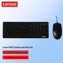 Lenovo KM102 Wired Keyboard and Mouse Combo