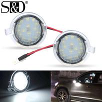 2Pcs Car Rearview Mirror Lights For Ford Edge Mondeo MK5 5 Fusion 2 Explorer Everest Mustang Side LED Lights Auto Accessories