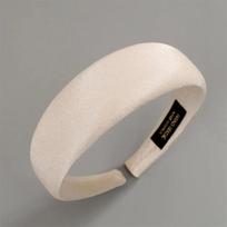 Angel Shushu Satin Pearl Volume Hair Band Ivory Fabric Hairband Hair Pin Hairband