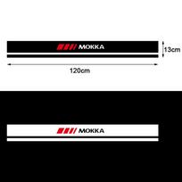 1PC For Opel OPC Astra K Vectra Corsa Zafira Insignia Mokka Car Engine Hood Bonnet Logo Sticker Badge Decor Exterior Accessories Black