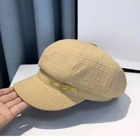 Casual Octagonal Newsboy Hat Retro Accessories Berets Caps Fashion Designer Visors Cap Women chaki