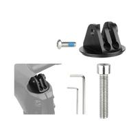Universal Action Camera Handlebar Mount Base Compatible with Various Sports Cameras Includes Screws and Hex Keys for Secure Attachment One Size juoda