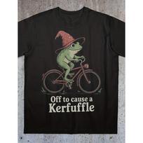 Vintage 90'S Pirate Frog T-Shirt with Ironic Meme Quote - Overstimulated Humor Graphic, Retro Casual Round Neck Tee for Meme Culture Outfits S juoda