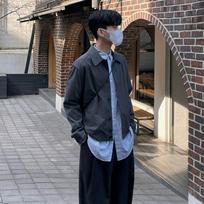 Men's Short Jacket Spring and Autumn Korean Style Loose and Trendy Japanese Casual Tops and Jackets M