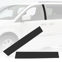 926-446926-445 front left and right B-pillar moldings for chrysler / dodge models in black white