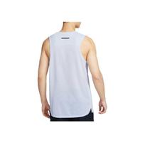 Nike Dri-FIT ADV SolarChase Comfortable Stylish Simple Round Neck Vest Men Tops Football-Grey HJ4169-085 L