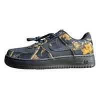 Nike Air Force 1 Audinys 07 RealTree Patogūs Universalūs Smūgius Sugeriantys Sportbačiai Vyriški Juodi Rudi IH1221-001 EU 40 juoda ruda spalva
