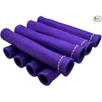 Protection 8 PCS Spark Plug Wire Heat Shield 6 Inches 2500° Spark Plug Purple