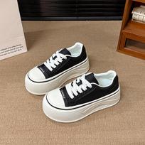 Ultra-light and heightened thick-soled 22 new autumn soft-soled great-looking and thin casual shoes 35