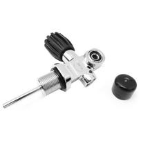 Metal Diving Tank Valve Silver 3000Psi 250Bar 3/4-14NPS New Replacement Spare Parts sidabras