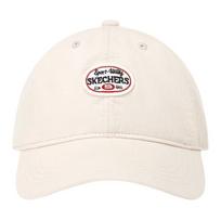 Skechers Front Logo Letter Tag Decoration Baseball Cap Unisex caps Beige L125U026-037F M