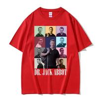 Dr. Jack Abbot The Eras Tour Printed T Shirts Unisex Women Fashion Hip Hop Street Gothic T-shirt Casual Comfort High Quality TShirt 4XL