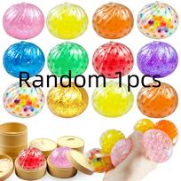Colorful Dumpling Squishy Stress Balls Fidget Sensory Toys Simulation Food Squeeze Toy Random Color