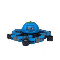 Face ChangingDeformed Fidget Spinner Chain Toys For Children Antistress Hand Spinner Adult Stress Relief Fidget Sensory Gyro mėlyna