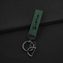 For Lexus ES300 RX330 RX300 GS300 IS250 IS200 CT200h IS300 GS300 2026 Suede Key Ring Sport Car Keychain Custom Gift With Emblem