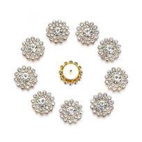 50PCS Double Lace Gold Claw Stitching Water Diamond Non Thermal Fixed Stitching Water Diamond for Clothing, Apparel, and Decoration balta