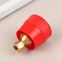1Pc Agriculture Adjustable Red Pesticide Spray Nozzles Windproof Mist Sprinkler Connector Electric Sprayer Nozzle 1