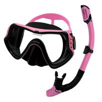 Diving Mask Tempered Glass Scuba Professional Panoramic Snorkeling Gear Swimming Training Snorkel Kit For Adults