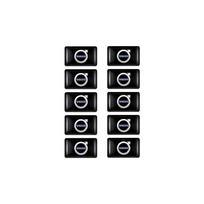10/20/50Pcs Car Epoxy Resin Badge Indoor Decoration Sticker For Volvo Xc60 V50 V40 Xc90 S60 S40 S60 V90 V60 S90 Xc40 C40 RDESIGN