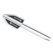 2Pcs Metal Car Sticker Volvo Emblem Fender Blade Styling Badge Decal For Volvo XC-Classic C70 CX70 Rdesign V60 V40 XC90 S60 C30 juoda
