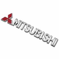 1PC Mitsubishi X Lancer EX Outlander L200 Pajero Ralliart Metal Car Side Fender Sticker Alloy Badge Auto Logo Rear Trunk Decals