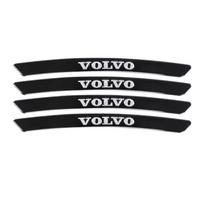 4 vnt. 64 mm Volvo ratlankio centrinis dangtelis Stebulės dangtelis Ženklelis Emblema Lipdukas Automobilio Aksesuarai Volvo S40 S60 S80L XC60 XC90 V40 V60 V50 V90
