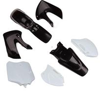 Dirt Pit Bike Plastic Fairing Cover 7pcs one kit Fit For KLX BBR Chinese Motocross juoda