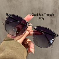 Ultra-Light Polarized White Frame Sunglasses for Women - UV Protection, Ideal for Driving & Beach