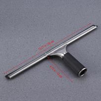14 Inch Professional Fiber Squeegee Head for Window Cleaning Detachable Washable Sleeve Commercial Residential Use Window
