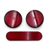 For Vespa Sprint Primavera 150 Motorcycle Reflector Repair Part High Quality Rectangle Reflective Reflective Strips