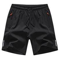 Men's Lightweight Breathable Quick Dry Shorts With Zipper Pockets For Running M juoda